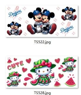 Buy Foil Hot Stamping AB Transfer Film Disney Tumbler Wrap Glass Cup Wraps online manufacture