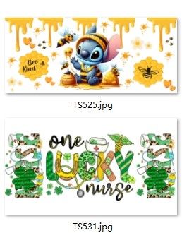 Buy Halloween Ghost Horror Elements Sticker UV DTF Vinyl Self Adhesive online manufacture