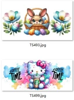 Buy Self Adhesive Glass Cup Wraps DTF UV Sticker Direct To Film Printing online manufacture