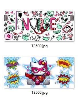 Buy UV Ink AB Film Custom UV Transfer Stickers For Mugs Coffee Tumblers 16oz Libbey Glass Cups online manufacture
