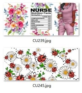 comprar Resistência à descascagem média CMYK Branco UV DTF Transferências de Copo Adesivos Resistentes a Riscos online manufacture