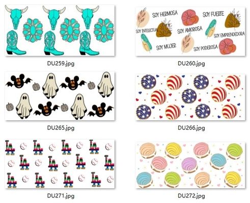 comprar Folha de Estampagem Quente AB Transfer Film UV DTF Cup Wrap Transfers 16OZ Não tóxico online manufacture