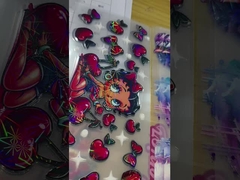 Foil Hot Stamping AB Transfer Film UV DTF Cup Transfers On Cups